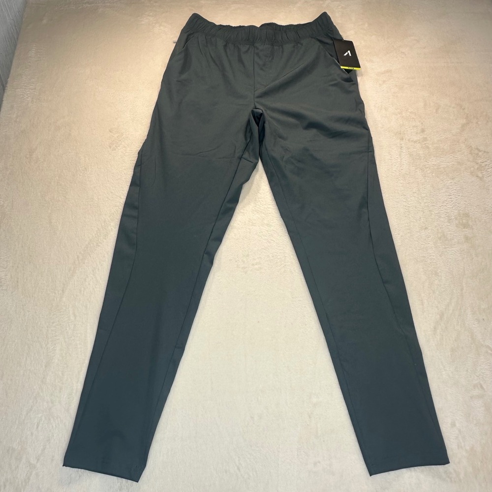 AL1VE Mens Nephrite Green Qwick-Dry Training Pants A51459 Small NWT